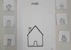 Ilustracja małego domu