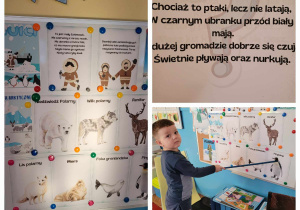 dzieci rozwiązuja zagadki i wsazkują rysunek jako element jej rozwiązania