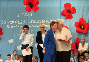 Pani Dyrektor składa życzenia