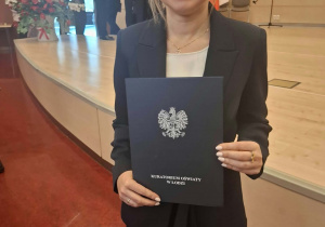 Pani nauczycielka z nagrodą