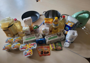 Produkty do wykonania pączków