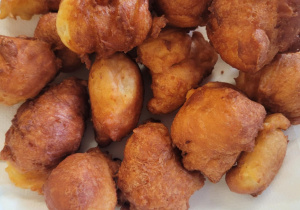 Pyszne upieczone mini pączki