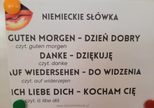 Niemieckie słówka