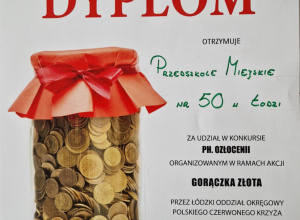 Podsumowanie akcji charytatywnej "Gorączka złota