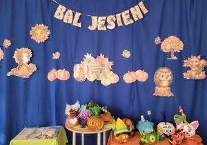 Dynie podczas balu jesieni