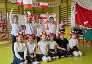 Dzieci podczas występu