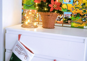 Skarpety mikołajkowe