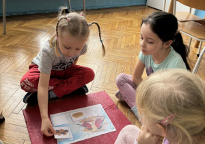 Chłopiec z ilustracja dwóch gili