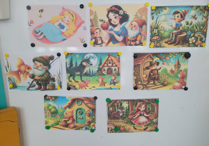 Ilustracje z różnych bajek