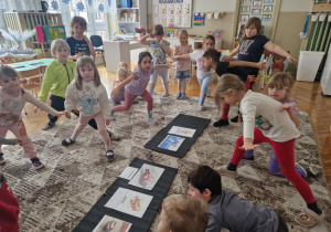 Dzieci robia telemark