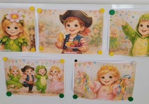 Zdjęcia z przebraniami karnawałowymi