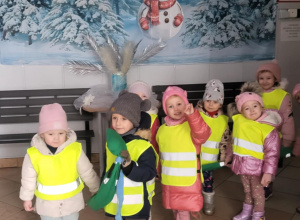 Zimowe spacery Maluszków