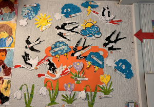 Praca plastyczna w marcu jak w garncu