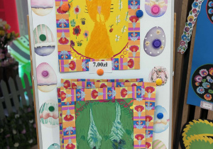 Obrazy wielkanocne z królikiem