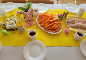 Potrawy wielkanocne na stole