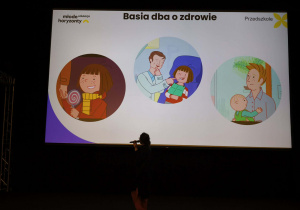 Plansza z Basią u lekarza