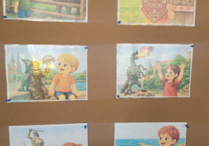 Ilustacje różnych miast Polski